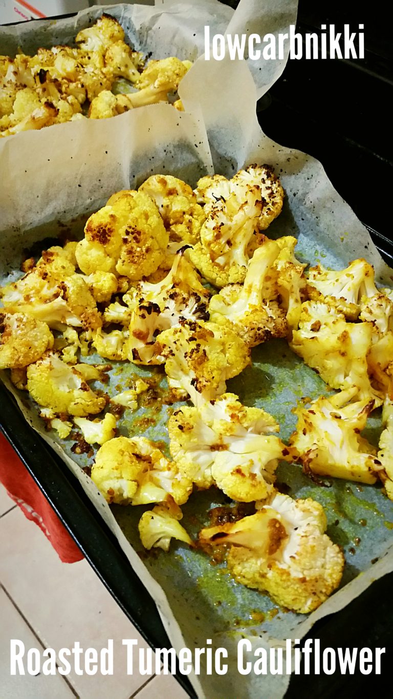 Roasted Turmeric Cauliflower