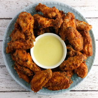 Buffalo Wings With Blue Cheese Sauce