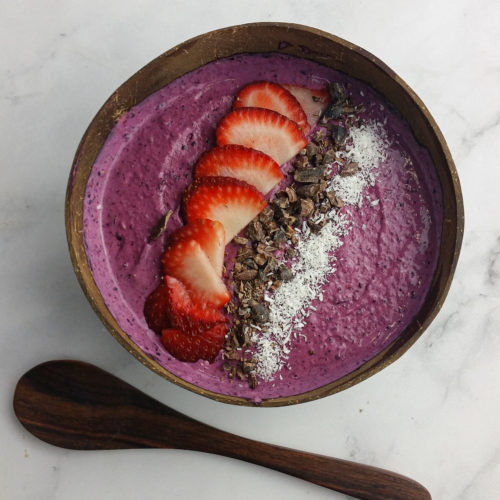 Low Carb Smoothie Bowl